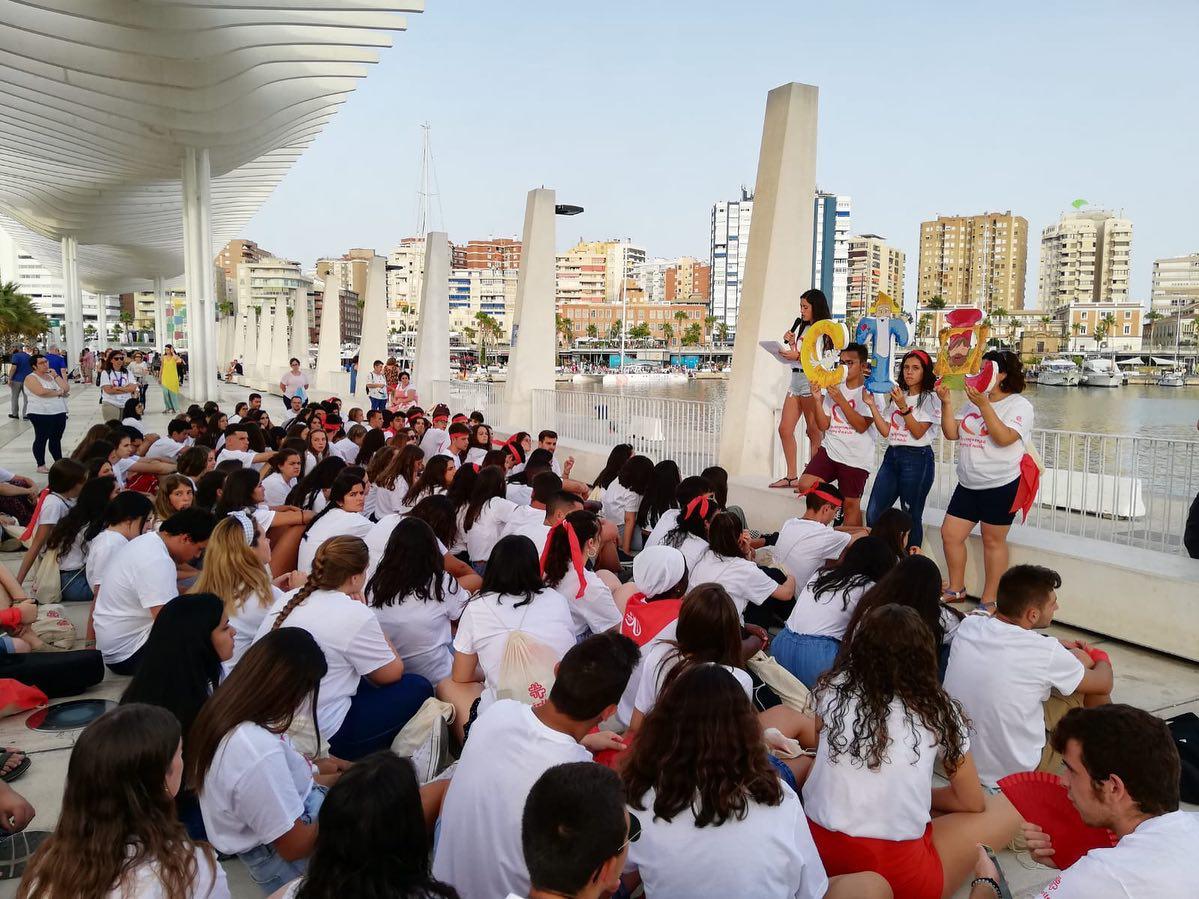 Circulo de Silencio del Campo de Trabajo Lázaro 2019 en el Muelle Uno
