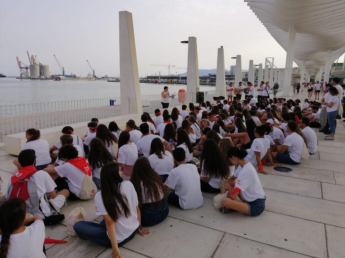 Circulo de Silencio del Campo de Trabajo Lázaro 2019 en el Muelle Uno