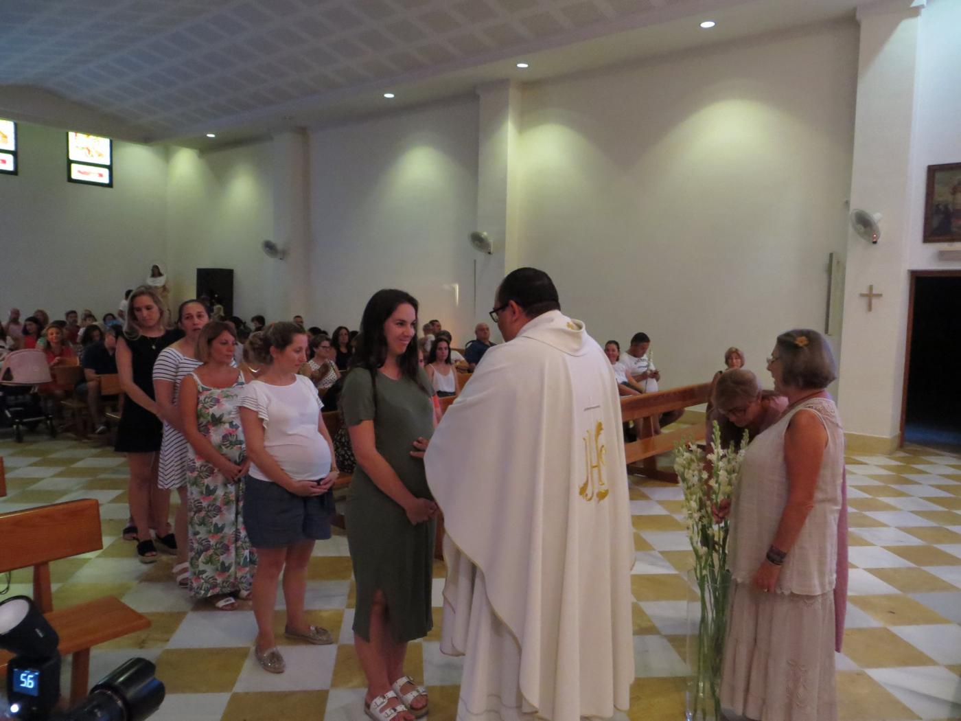 Bendición de embarazadas en San Ramón Nonato