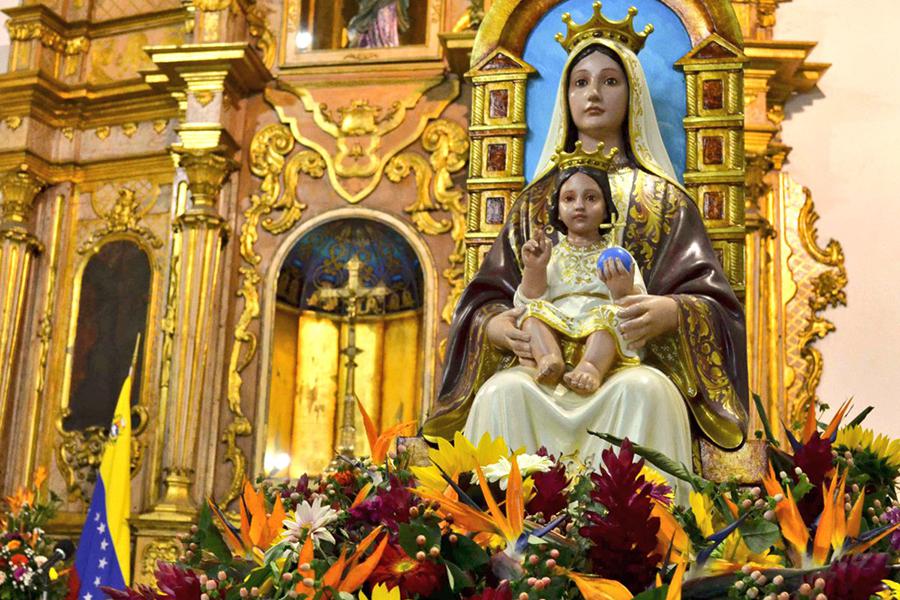 Venezolanos celebrarán su patrona en la parroquia de San Fernando