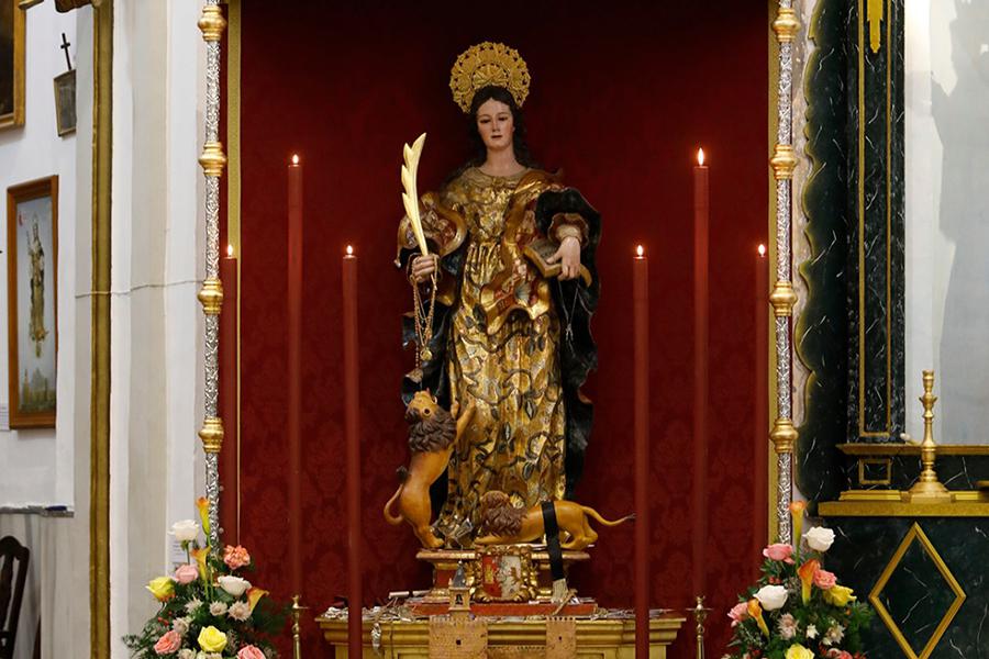 Santa Eufemia, patrona de Antequera