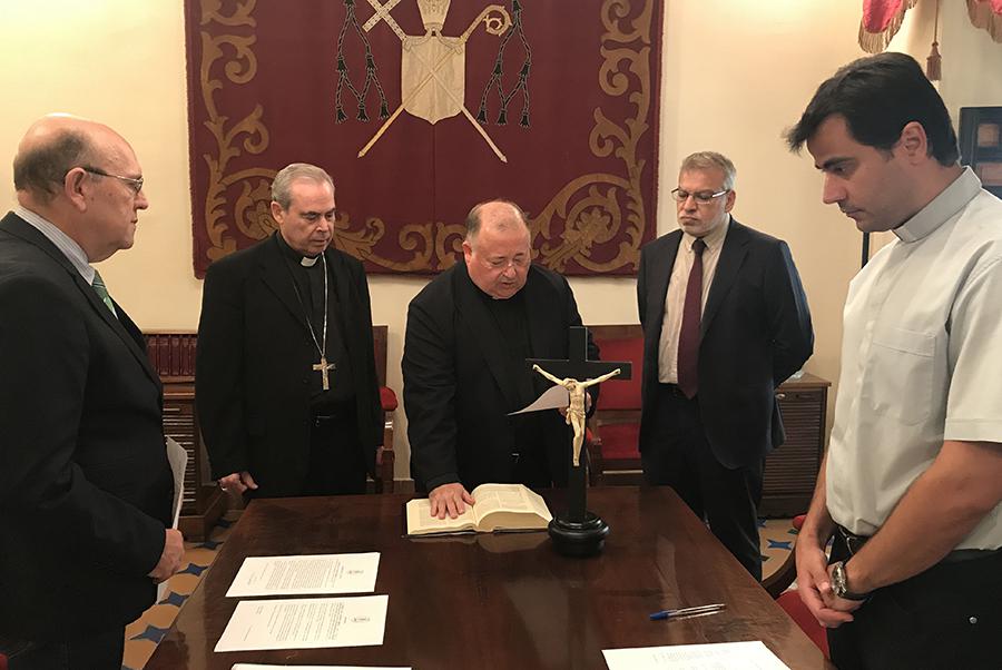 Jura y profesión de fe para los tribunales de Sor María del Socrro Astorga y Laura Aguirre