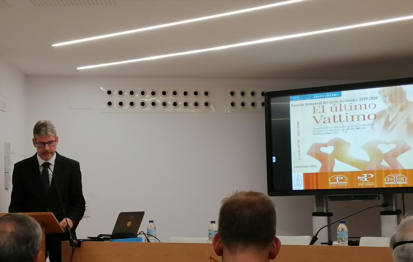 Apertura del curso académico de los centros teológicos