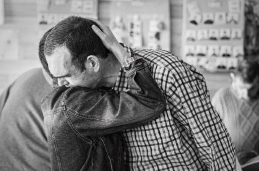 Exposición fotográfica de las Hospitalarias en calle Larios