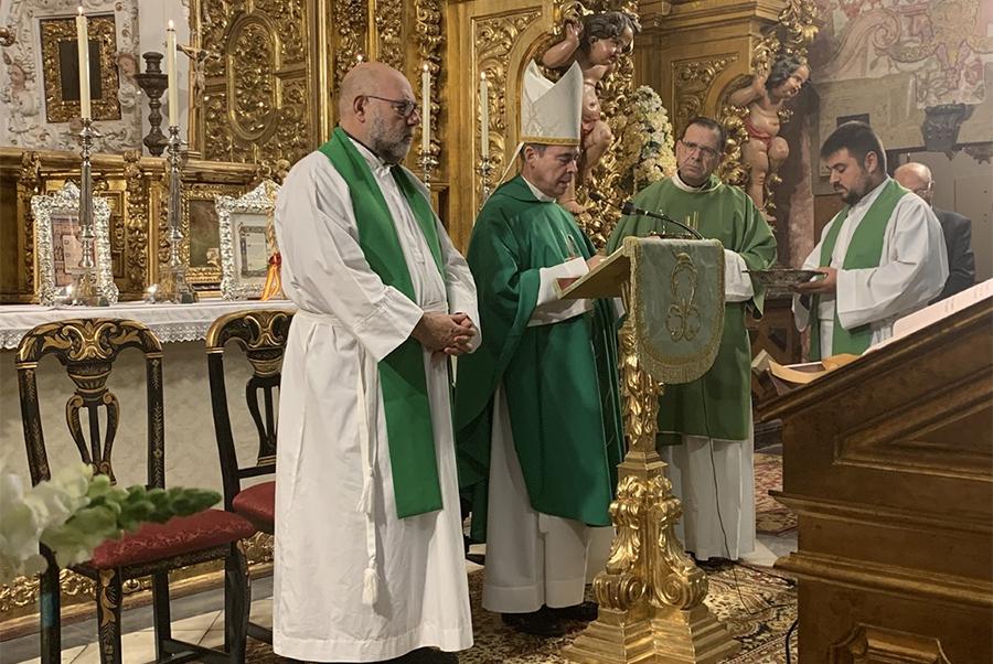 Eucaristía de clausura del 57° Congreso Nacional Belenista en la iglesia de los Remedios de Antequera