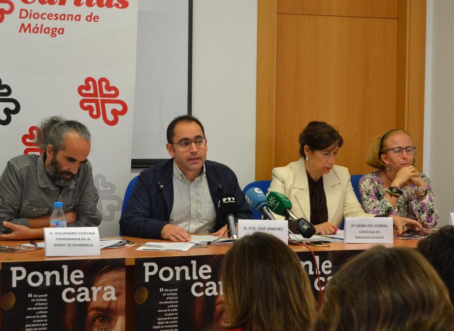 Cáritas "pone cara" a las personas sin hogar