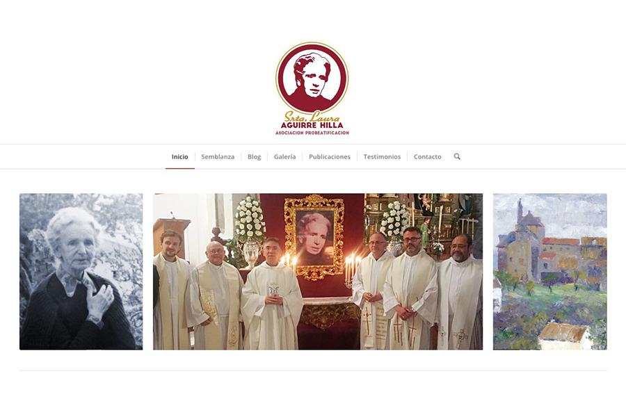 Nace la web de la Asociación Pro beatificación Laura Aguirre