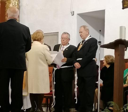 Ocho seglares han profesado como franciscanos seglares en Vélez-Málaga