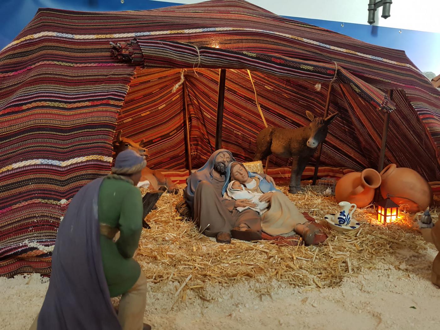 Belén de la parroquia del Rosario en La Cala del Moral