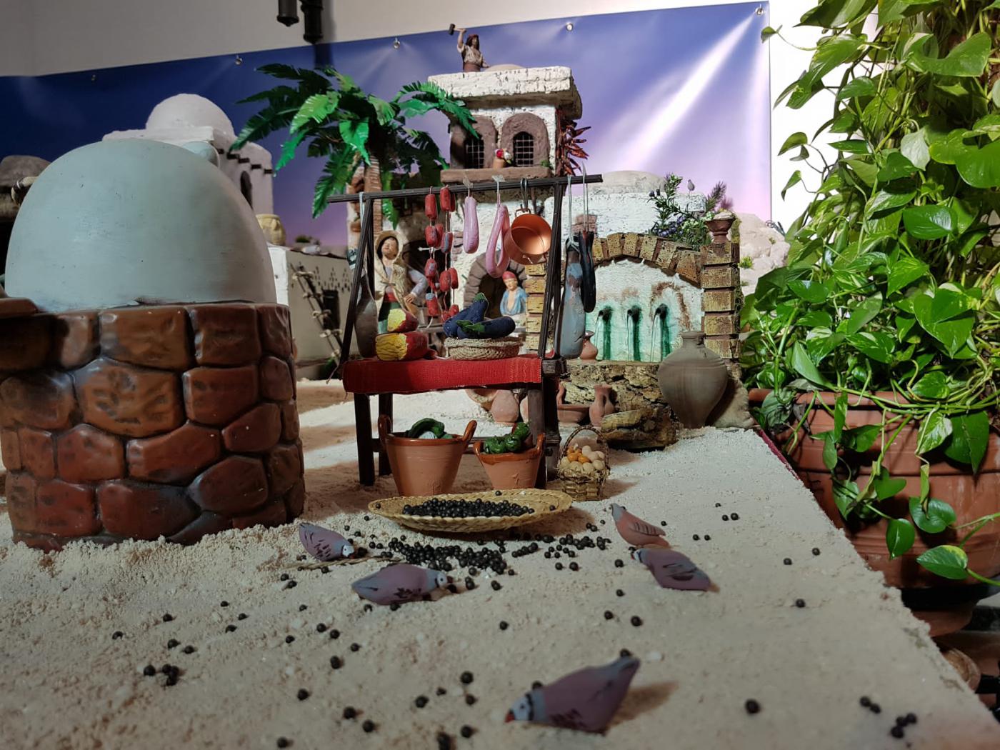 Belén de la parroquia del Rosario en La Cala del Moral