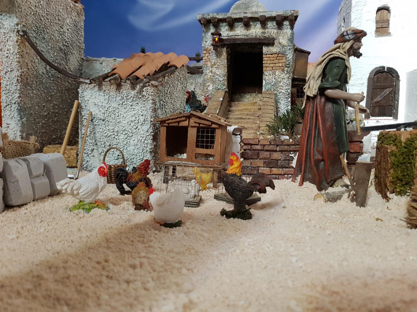 Belén de la parroquia del Rosario en La Cala del Moral