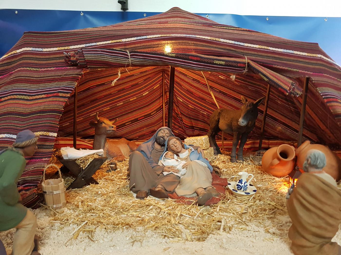 Belén de la parroquia del Rosario en La Cala del Moral