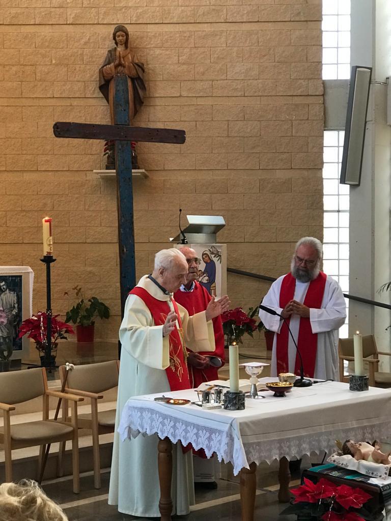 La cruz, en El Buen Samaritano, en Churriana