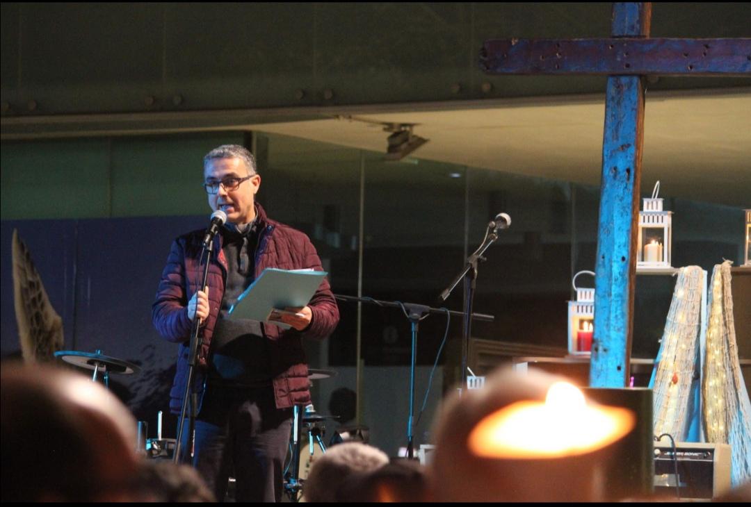 La Cruz de Lampedusa en la vigilia de Oración y concierto organizado por la delegación de Infancia y Juventud 