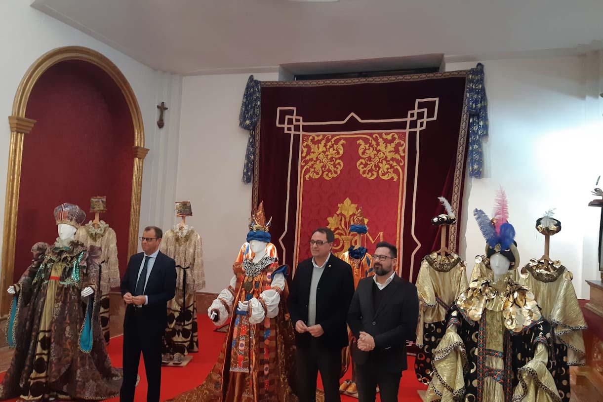 Juande Mellado, Salvador Pozo y Francisco Pomares durante la presentación
