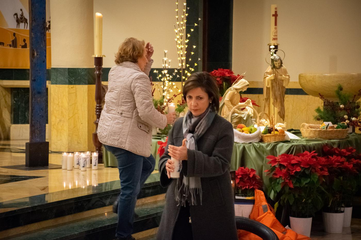 La Cruz de Lampedusa en la parroquia Santa María de la Amargura