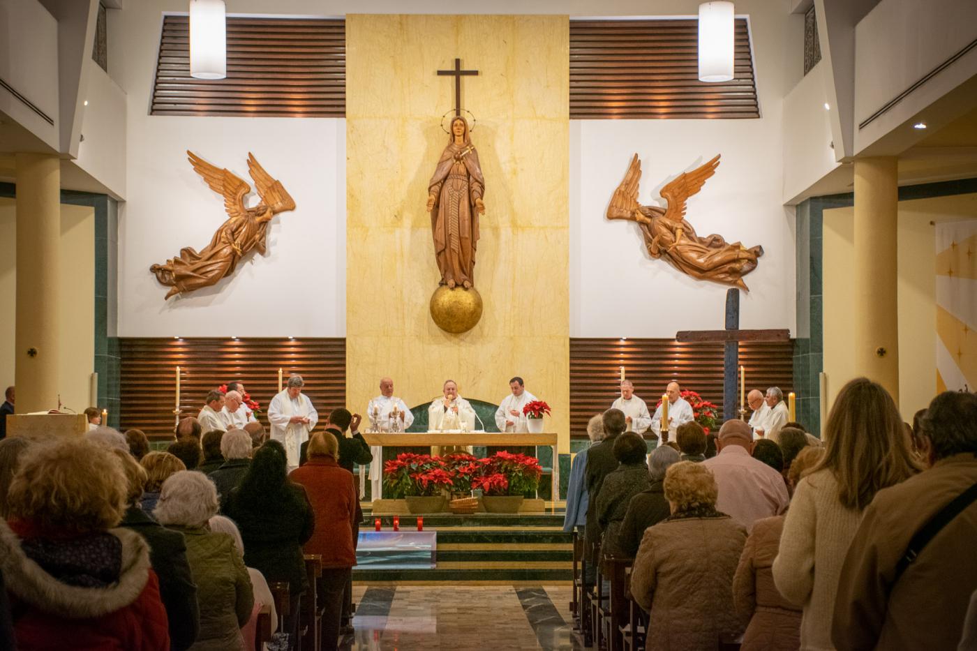 La Cruz de Lampedusa en la parroquia Santa María de la Amargura