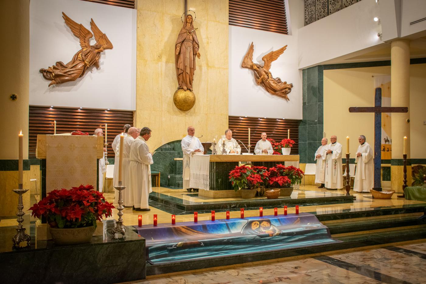 La Cruz de Lampedusa en la parroquia Santa María de la Amargura