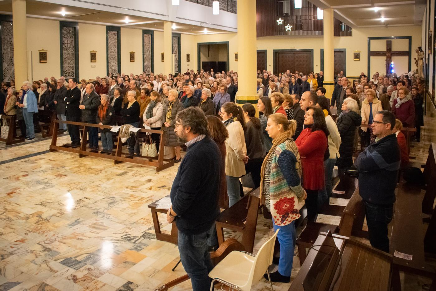 La Cruz de Lampedusa en la parroquia Santa María de la Amargura