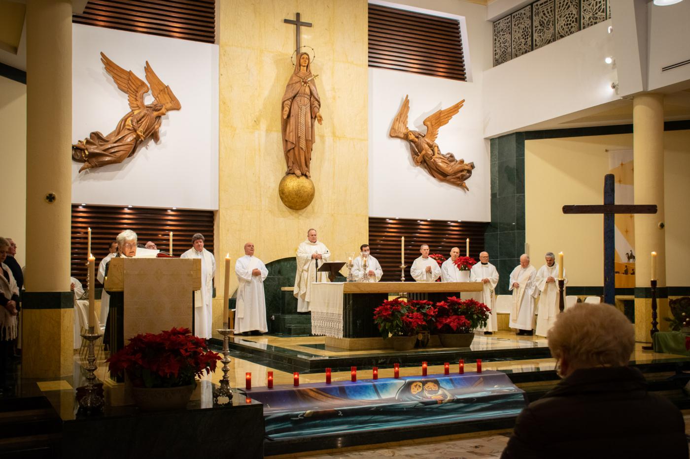 La Cruz de Lampedusa en la parroquia Santa María de la Amargura