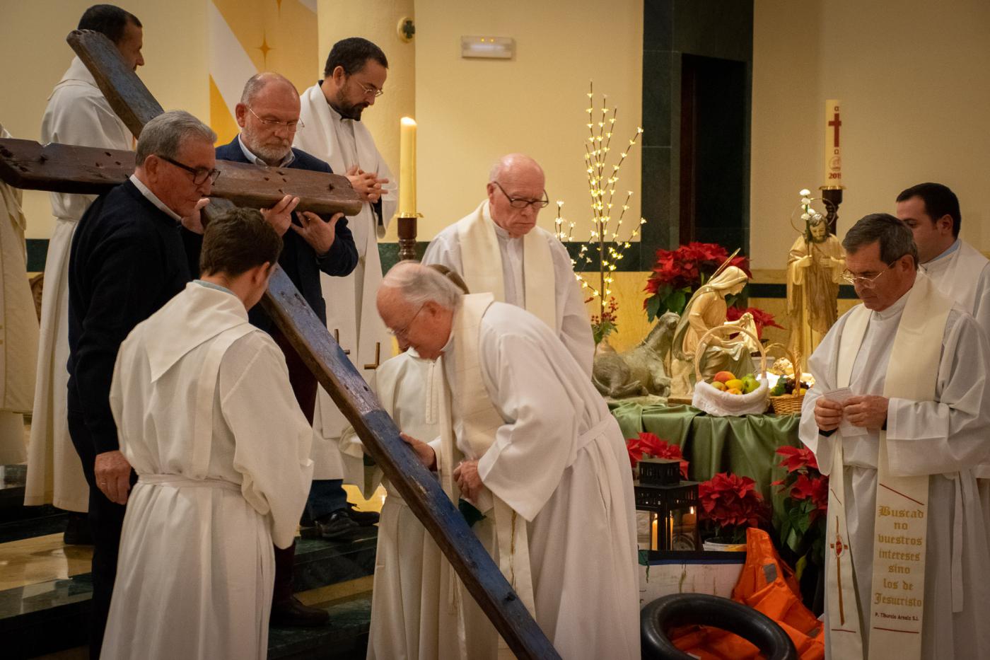 La Cruz de Lampedusa en la parroquia Santa María de la Amargura
