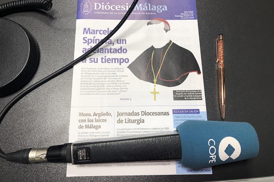 El beato Spínola y el Premio Cardenal Herrera en Iglesia en Málaga