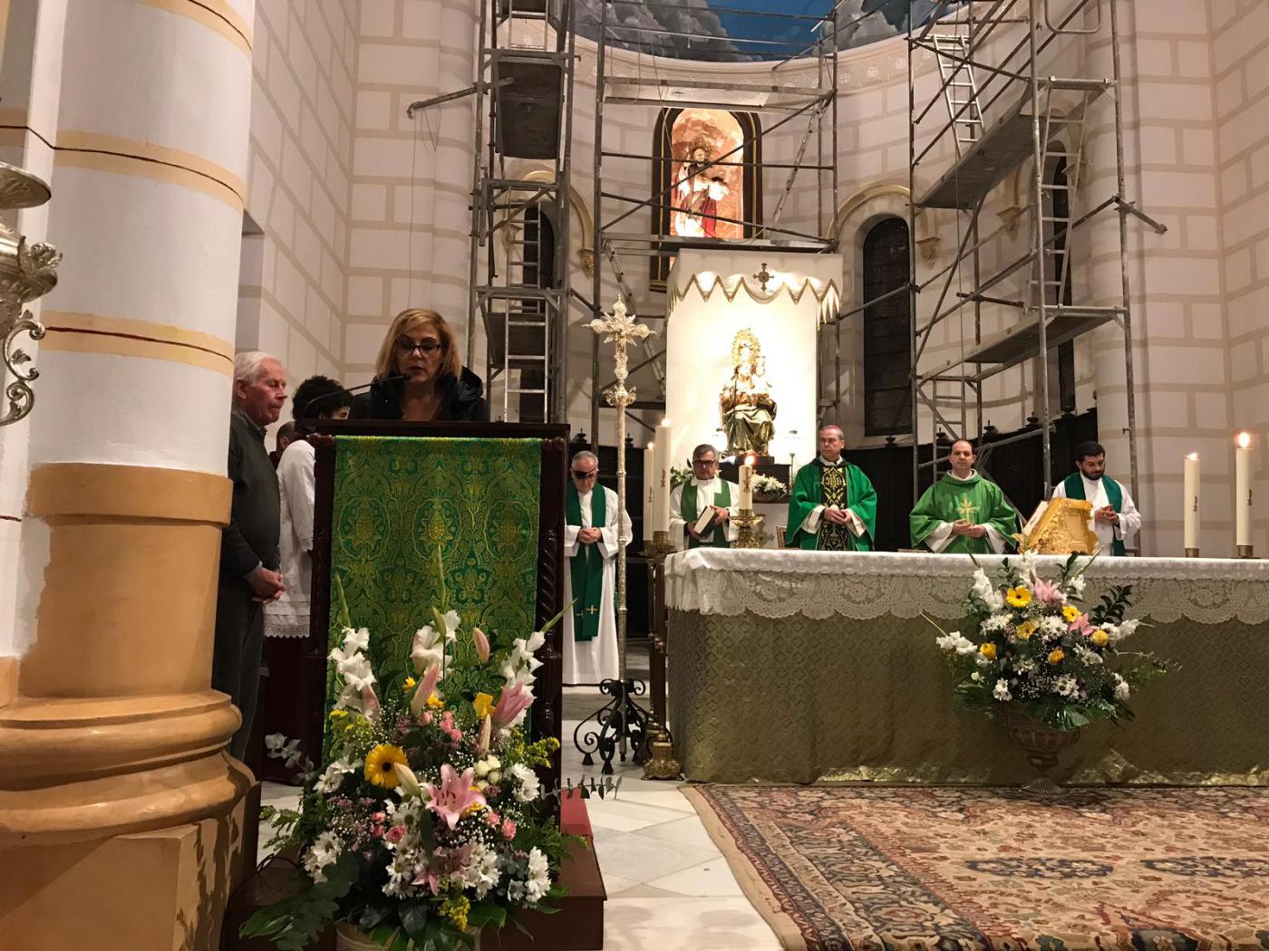 D. Jesús Catalá en su visita pastoral a Melilla, en enero de 2020