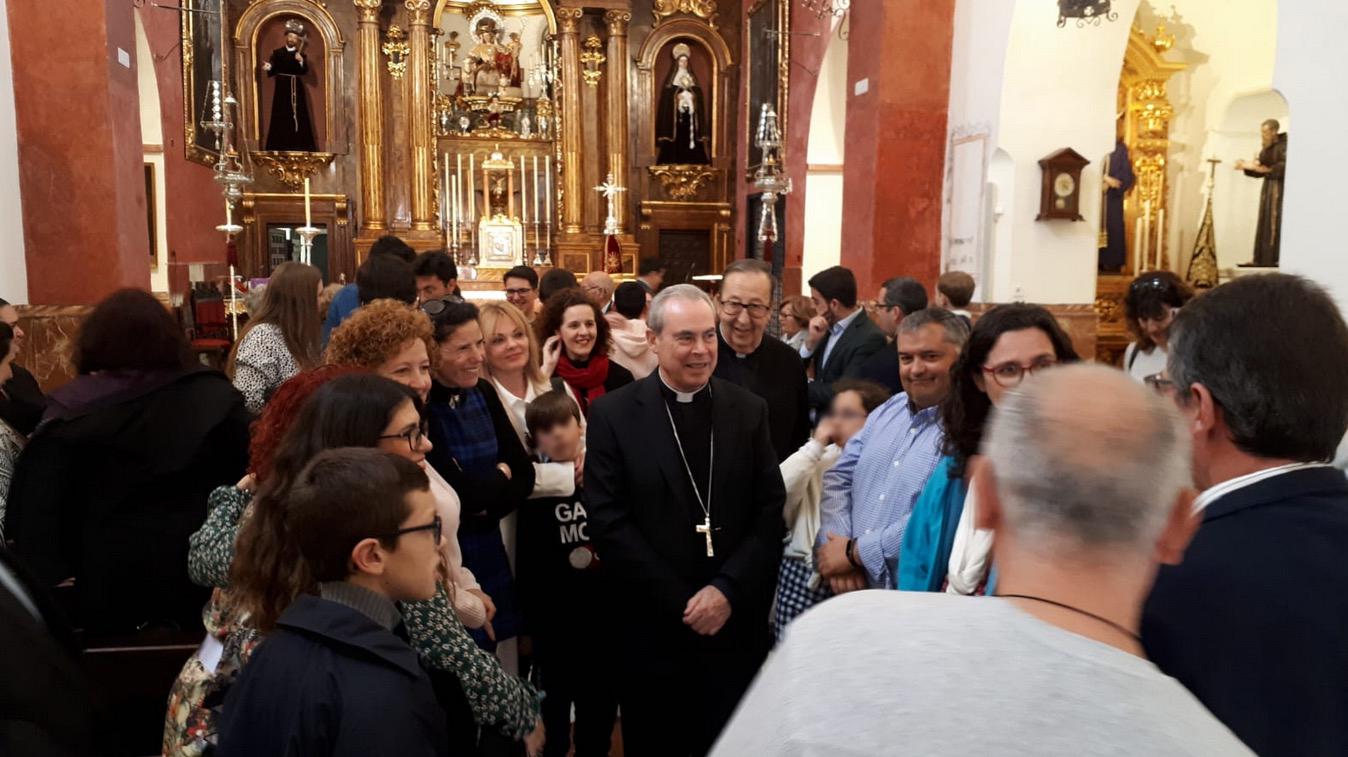 Visita pastoral a la parroquia de la Divina Pastora y Santa Teresa
