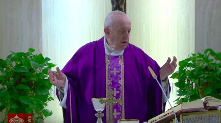 Misa del Papa desde Santa Marta