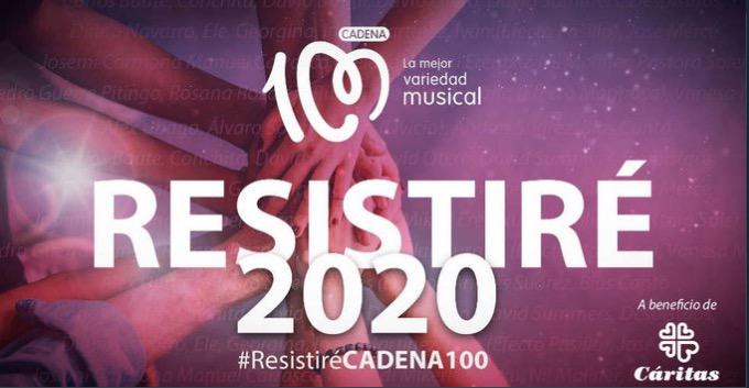 Portada del vídeo Resistiré 2020 de Cadena 100