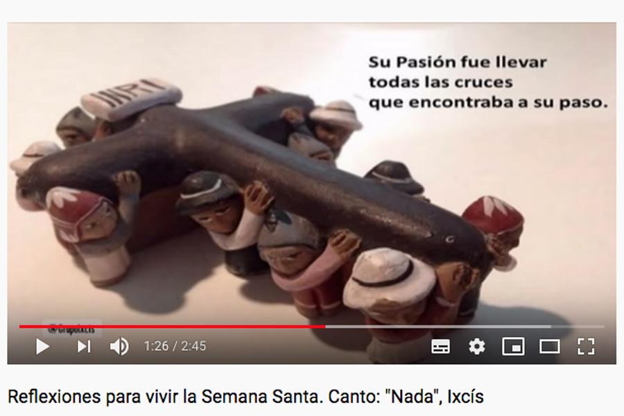 Catequesis visual de Ixcís para Semana Santa