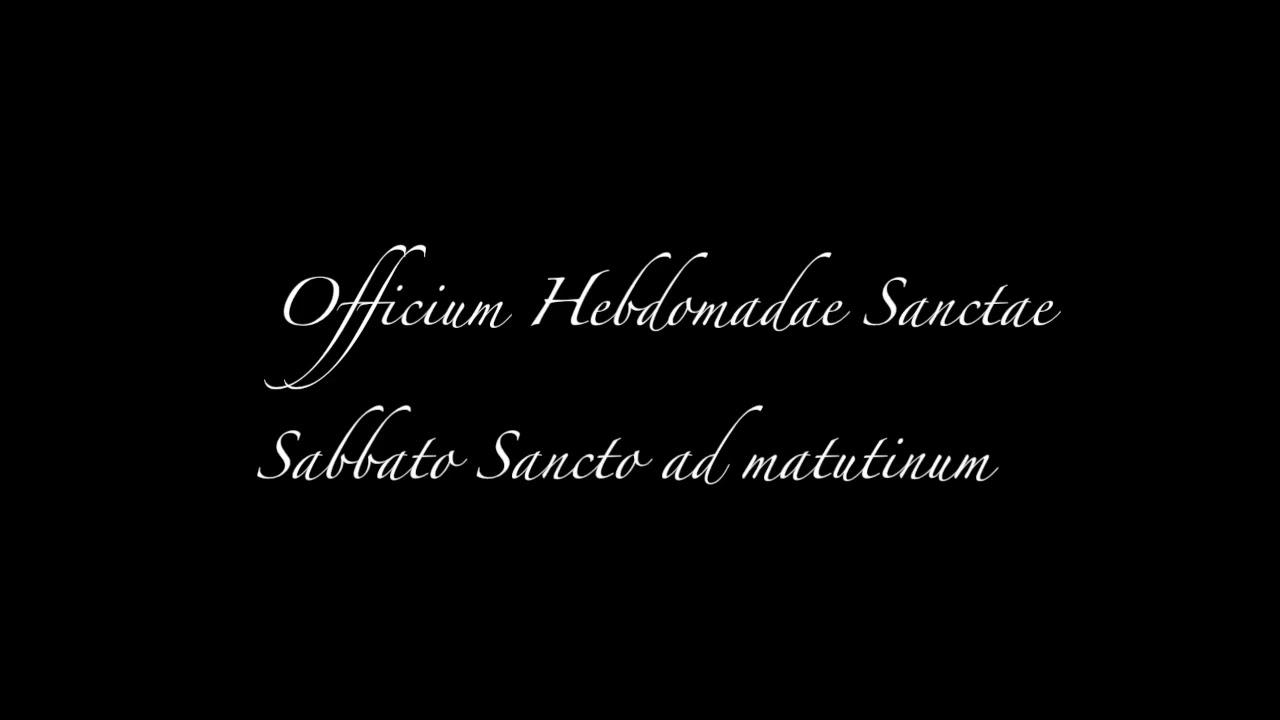 Oficio de Tinieblas. Gregoriano y polifonía de Esteban de Brito (I)