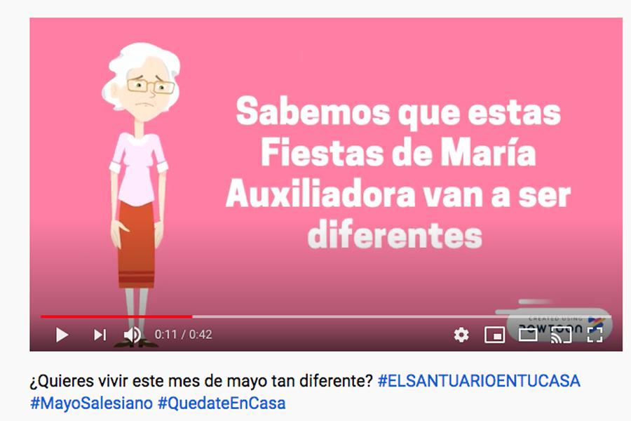 #MayoSalesiano junto a María Auxiliadora