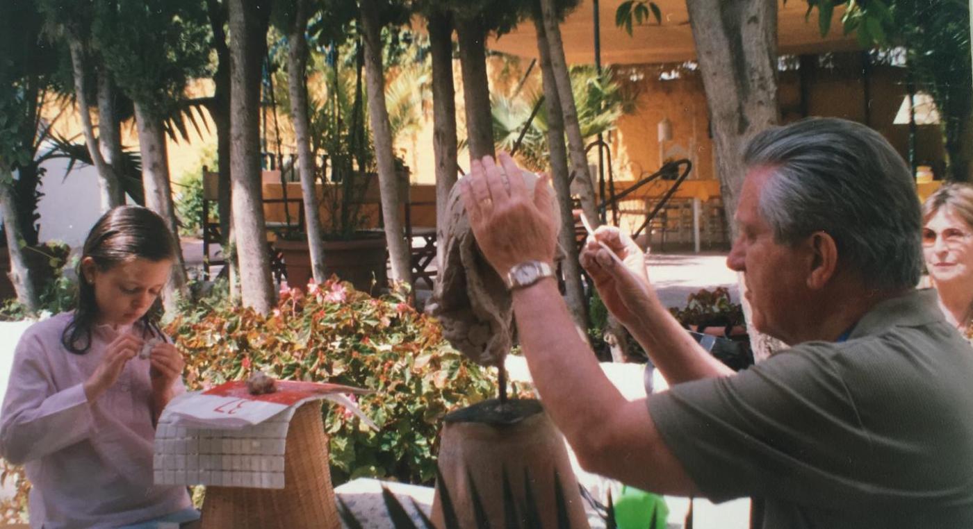 Fallece Hamilton Reed Armstrong, el escultor de la Costa del Sol