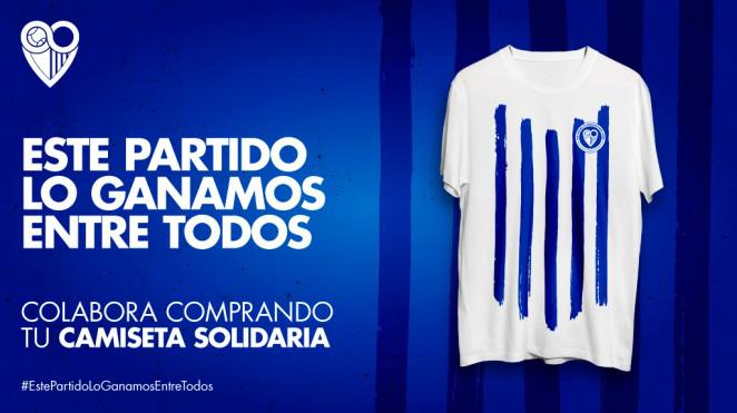 Camiseta solidaria para fines sociales ante el Covid-19