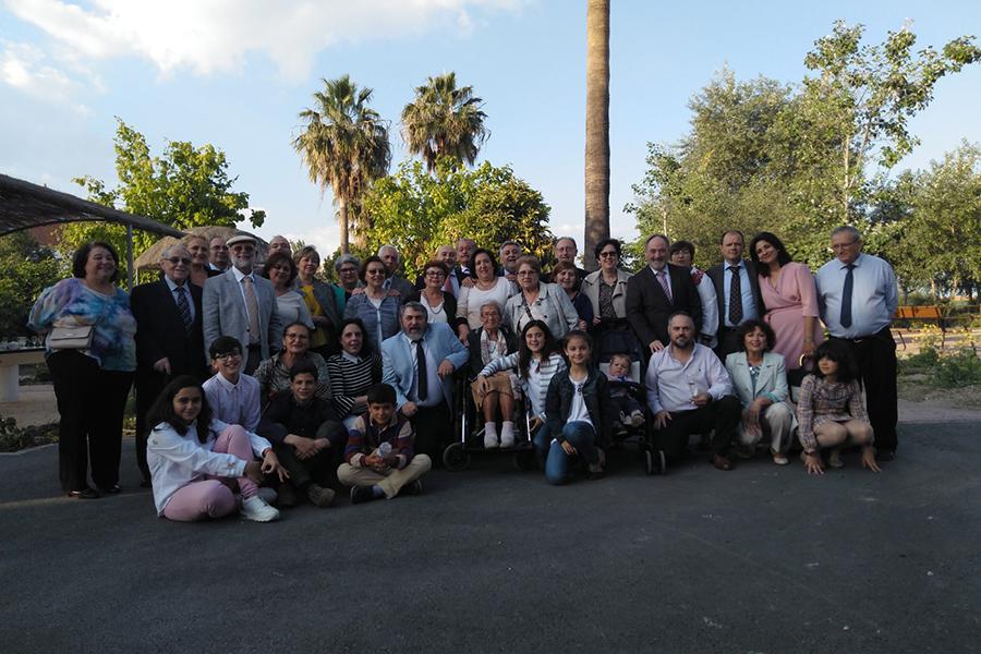 Josefina pertenece a la primera comunidad neocatecumenal de la parroquia de San Antonio de Padua. El año pasado celebró con todos su 99 cumpleaños