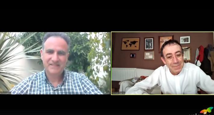 Germán García: «He acompañado espiritualmente por Internet»