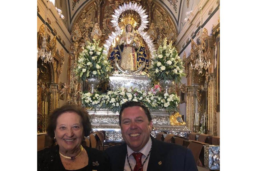 Ronda: «El primer paseo para visitar a la Virgen de la Paz»