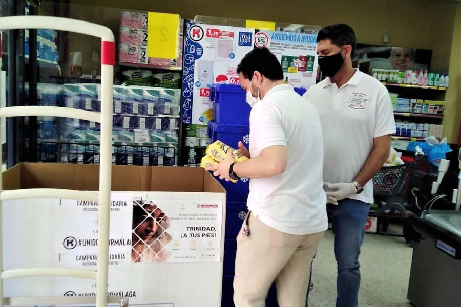 La Trinidad se encierra con 5.000 kilos de solidaridad