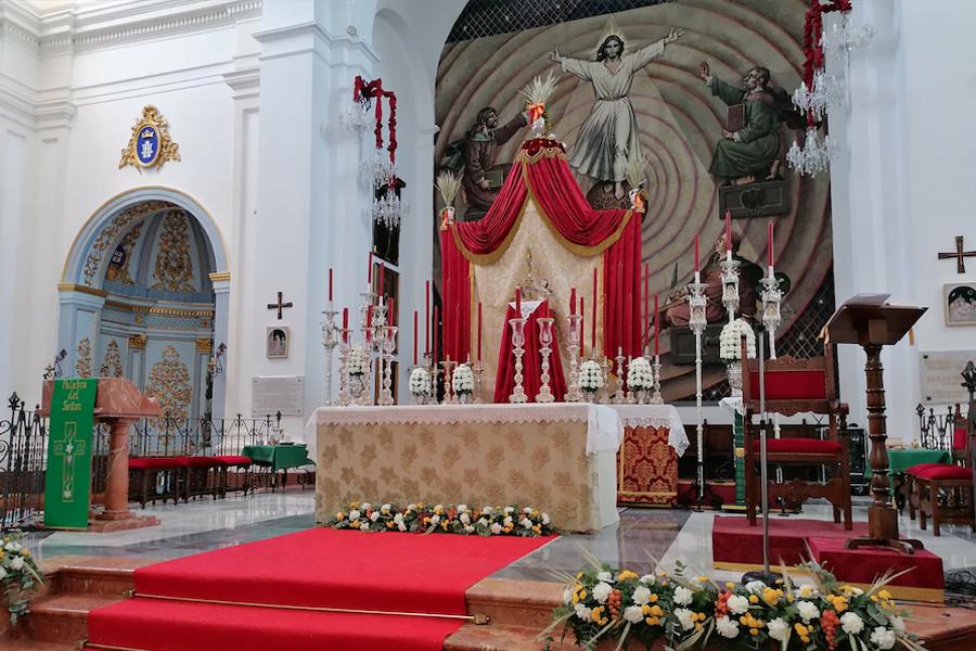 Triduo Eucarístico en San Juan Bautista de Vélez-Málaga