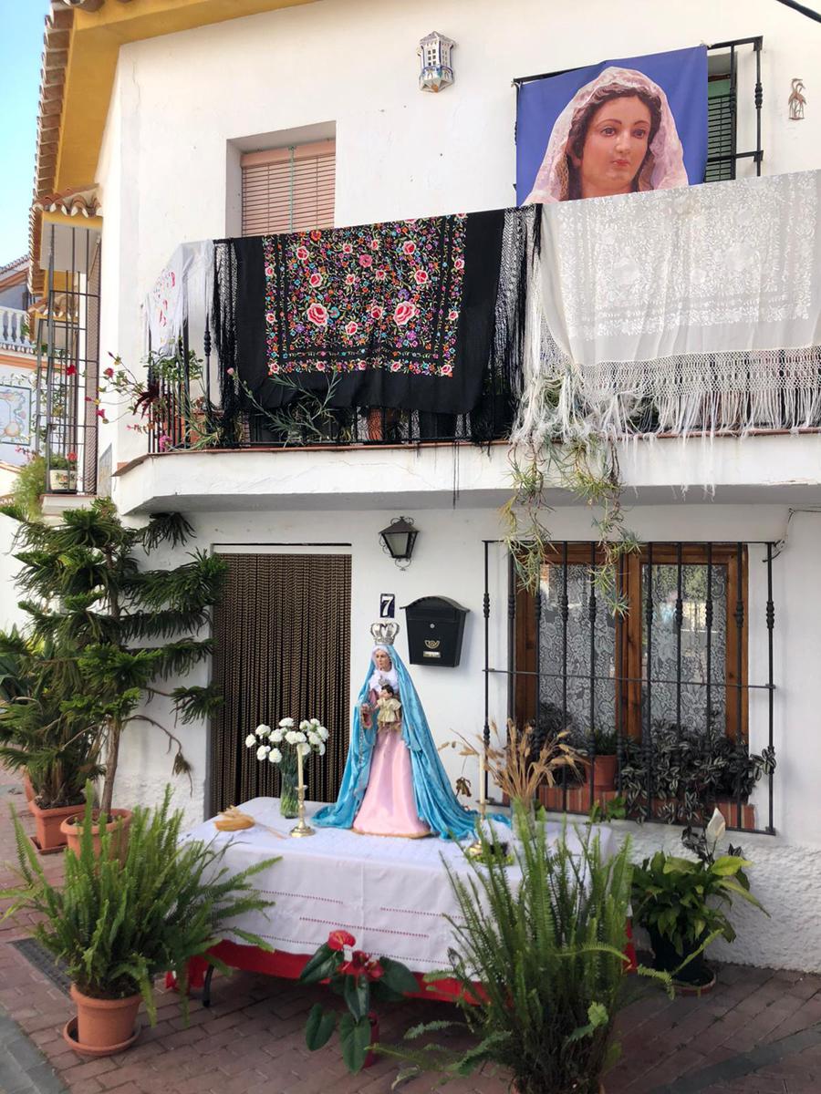 Corpus Christi en la parroquia de Benagalbón