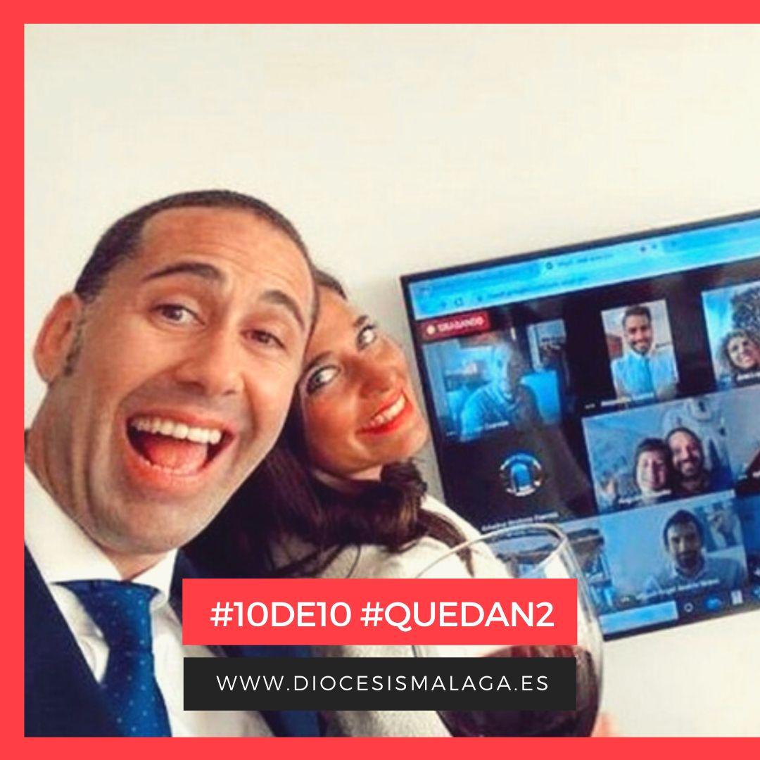 #10de10 Casarse por amor y fe en tiempos de pandemia