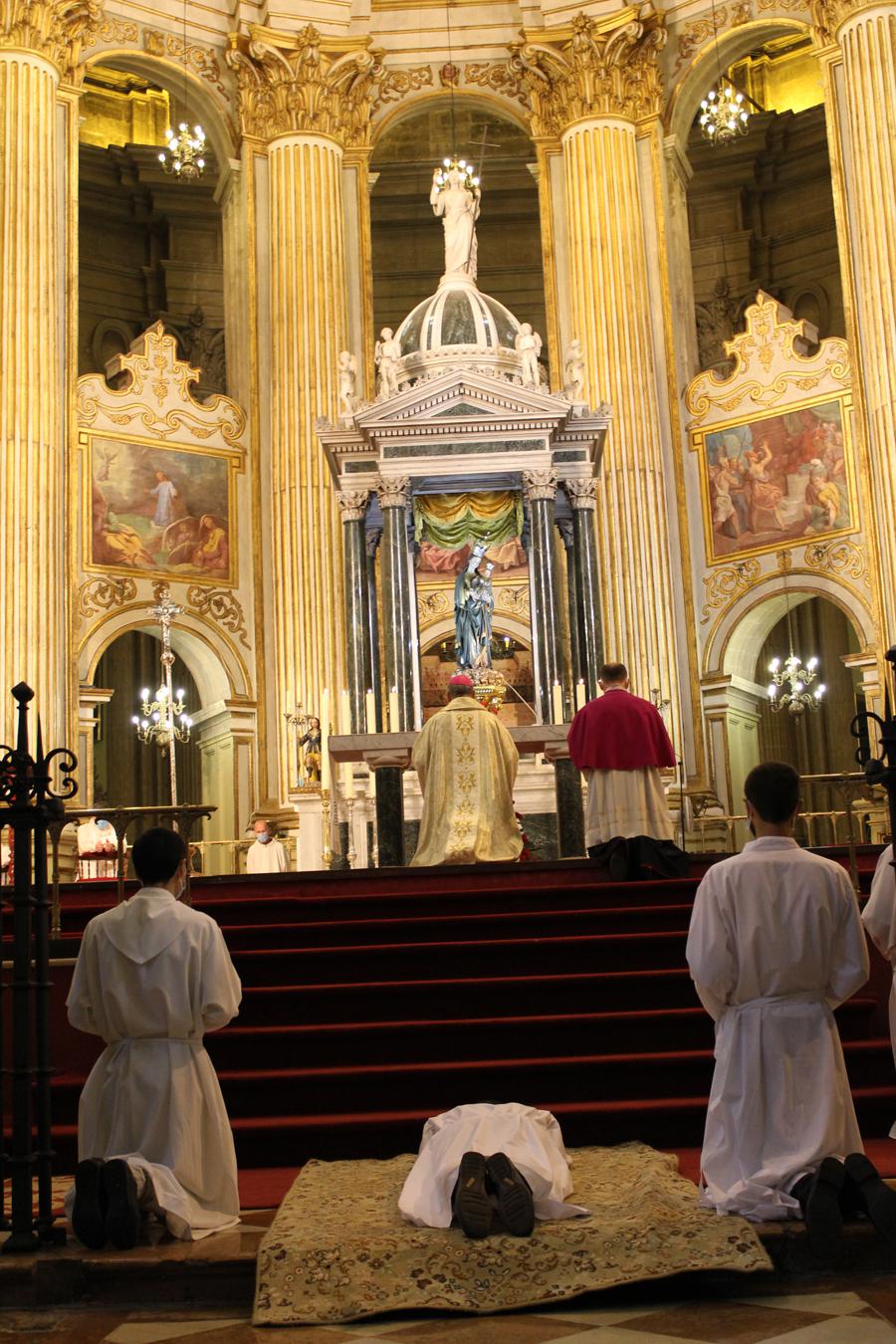 Ordenación de diácono del seminarista David Roca // D. GUTIÉRREZ