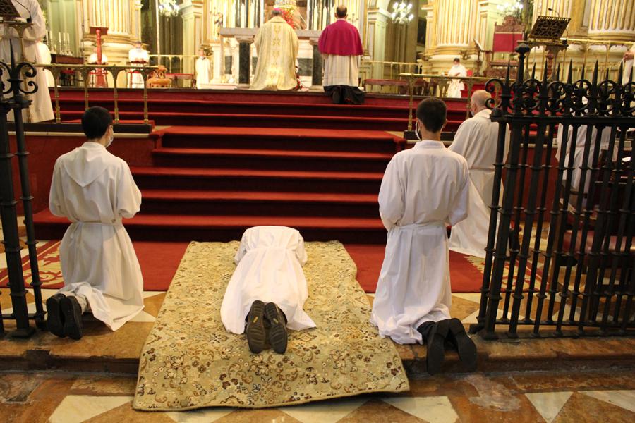 Ordenación de diácono del seminarista David Roca // D. GUTIÉRREZ