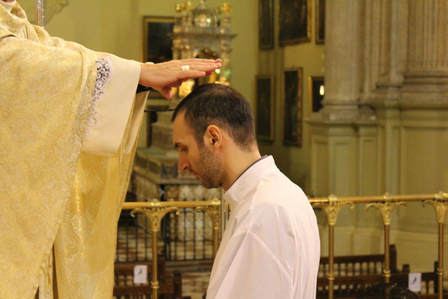 Ordenación de diácono del seminarista David Roca // D. GUTIÉRREZ