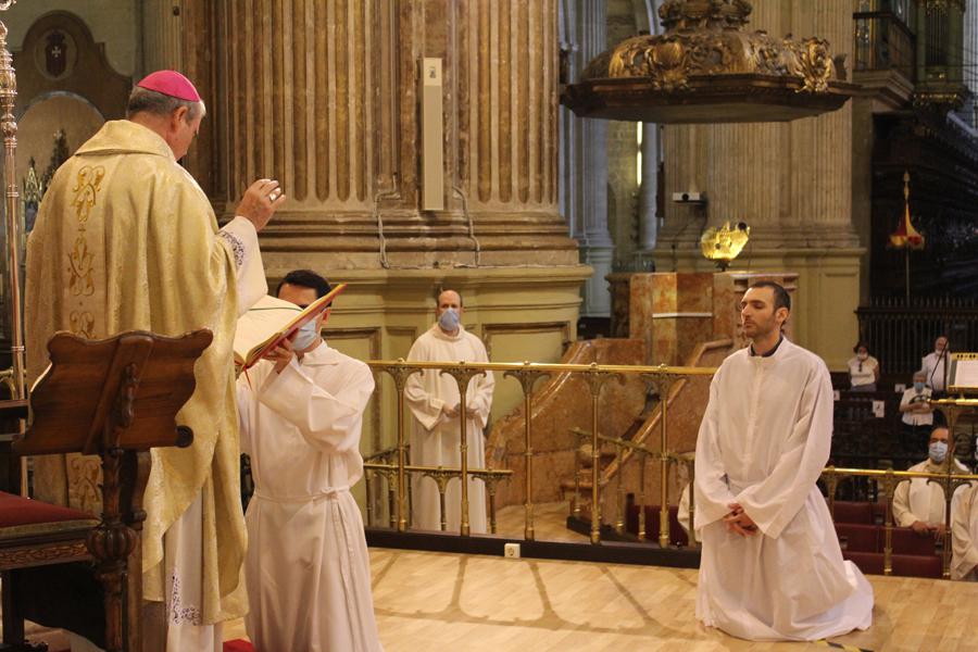 Ordenación de diácono del seminarista David Roca // D. GUTIÉRREZ