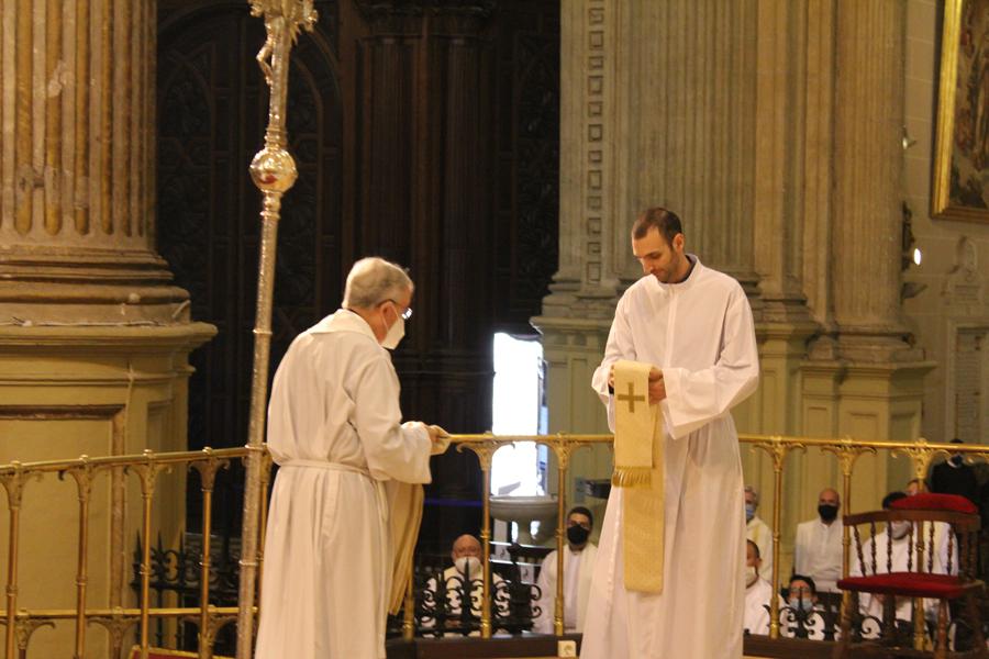 Ordenación de diácono del seminarista David Roca // D. GUTIÉRREZ