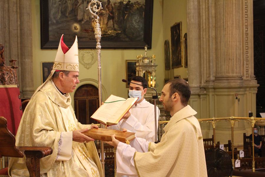 Ordenación de diácono del seminarista David Roca // D. GUTIÉRREZ