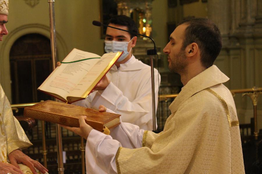 Ordenación de diácono del seminarista David Roca // D. GUTIÉRREZ