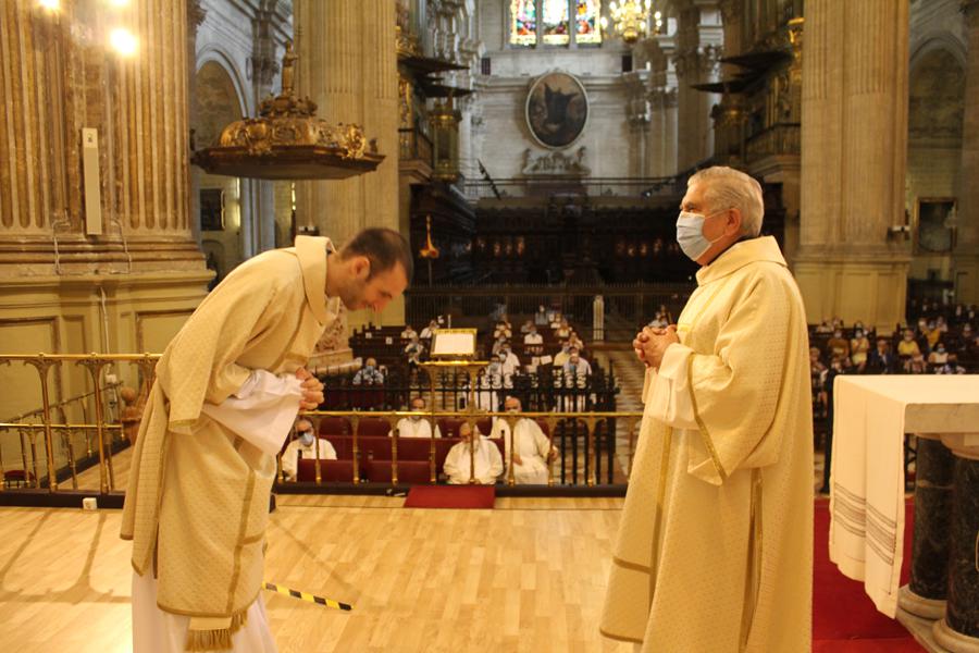 Ordenación de diácono del seminarista David Roca // D. GUTIÉRREZ